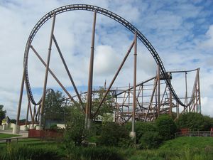 Knightmare Rollercoaster at Camelot
